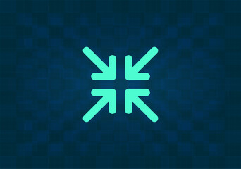 Obraz premium vector illustration on blue background