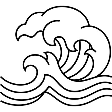 recommend clip art: asian wave water pattern line art for decoration, website, web, mobile app, printing, banner, logo, poster design, etc.
                    