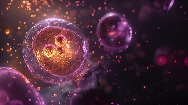 A snapshot of a stem cell niche from a developing embryo illustrating the role of the extracellular matrix and local signaling molecules in shaping the fate of pluripotent cells.