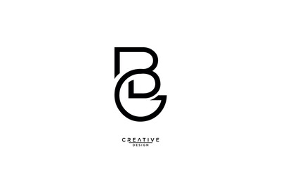 BG, GB, B, G, Abstract Logo Monogram