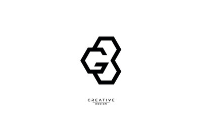 BG, GB, B, G, Abstract Logo Monogram