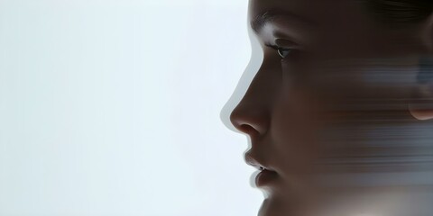 Bipolar disorder alternating between manic and depressive episodes affecting mental health. Concept Mental Health, Bipolar Disorder, Manic Episodes, Depressive Episodes, Impact on Daily Life