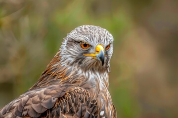 Yellow-billed Kite. Beautiful simple AI generated image in 4K, unique.