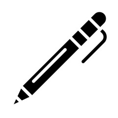 Pen Vector Glyph Icon Design