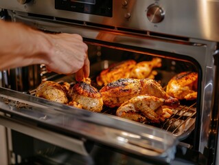 Cooking Chicken in Oven