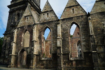 The church Aegidienkirche was built in the 14th century in the centre of Hanover. It was destroyed...