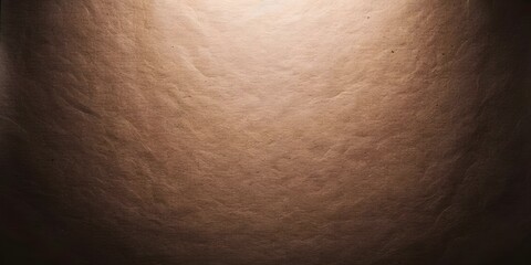 Fototapeta premium Vintage dark brown paper texture with subtle lighting and black vignette - Enhanced Aesthetics. Concept Vintage, Dark Brown Paper, Texture, Lighting, Aesthetics