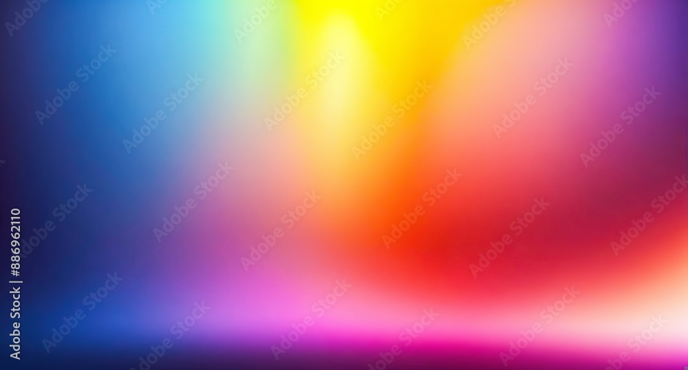 Canvas Prints Abstract Colorful Gradient Background