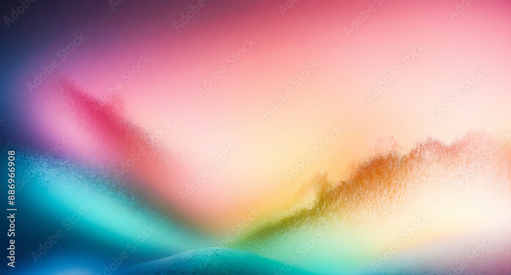 Wall mural Abstract Pastel Background with Swirling Colors