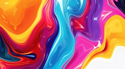 Fototapeta premium Abstract Swirling Colors