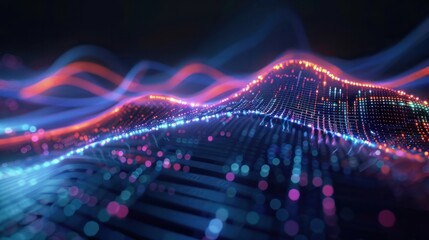 The Compound Effect in Action: A Line Graph Illustrates Exponential Growth Over Time, generative AI