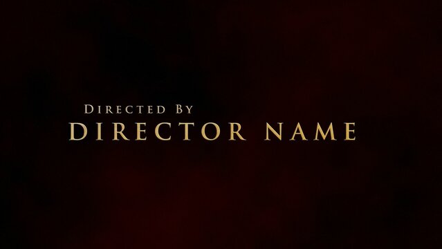 Medieval Golden Throne Mysterious Text Title Intro