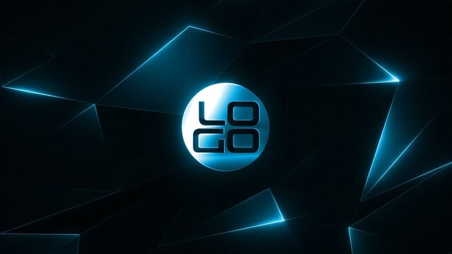 Futuristic Metal Reflection Logo Reveal