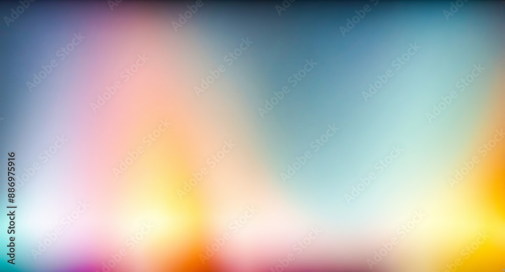 Sticker Abstract Colorful Gradient Background