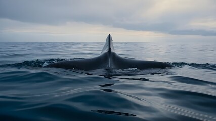 Fototapeta premium dolphin jumping out of water