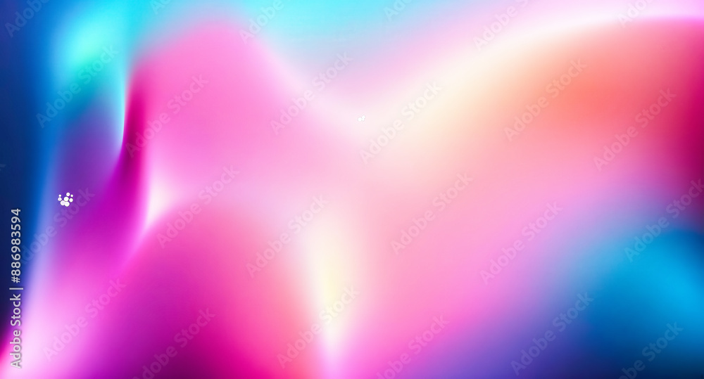 Poster Abstract Colorful Gradient Background