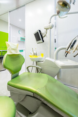 dental office, dental clinic, dentist chair, dental tools