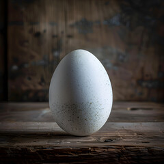 Nature's Perfection: The Serenity and Potential Encased in a Single Egg