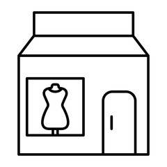 Boutique Vector Line icon Design