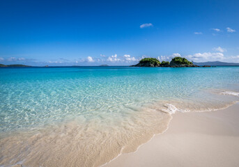 Trunk Bay in the Virgin Islands  National Park  on the island of St John in the US Virgin Islands