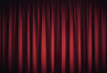 Dark velvet curtains theater background screen, wallpapre, texture, set, sample