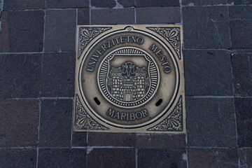 Maribor, Slovenia. Beauty of the historic center, typical streets, squares, underground cellar and the beauty of a city with Austrian architecture. Famous for wine. Second largest city in Slovenia.