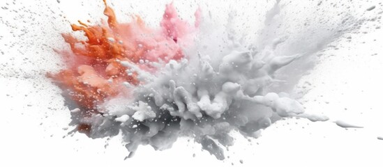 Obraz premium Abstract Color Explosion in Water