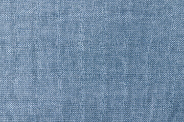 macro texture fabric of large binding for sewing blue background color