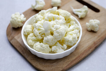 Cauliflowe, vegetable excellent source of fiber