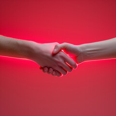 a person holding a hand

