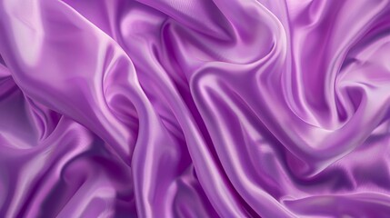 Obraz premium Smooth and soft purple silk fabric texture resembling luxurious satin Background with ice creamlike smudges and gradients