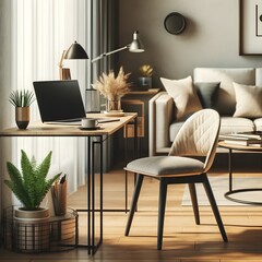 Stylish Home Office Corner