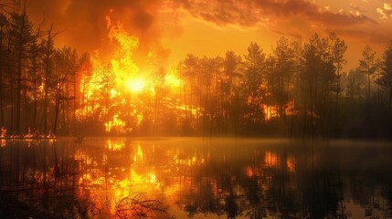 Climate change and Global warming is a driver of global wildfire trends