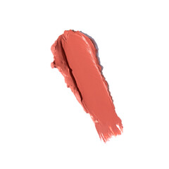 An elegant sample of a cosmetic swatch showcasing a rich shade and silky texture. Perfect for use in advertising campaigns, product catalogs, and sales presentations.