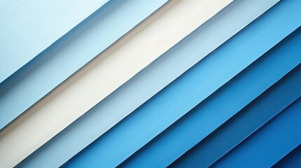 Fototapeta premium Abstract Blue and White Striped Design