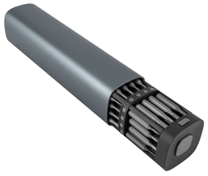 set of tools and screwdriver bits