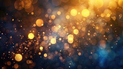 Abstract blur background with bokeh effect for award ceremony theme