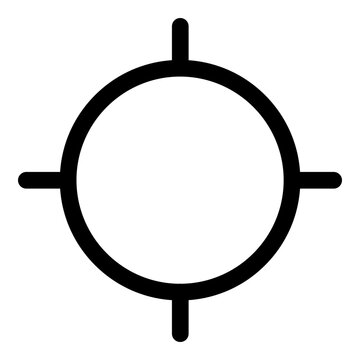 Crosshairs reticle