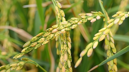 Rice Blast Disease caused by Magnaporthe oryzae begins as small water soaked spots that evolve into larger necrotic areas significantly damaging the plant s foliage