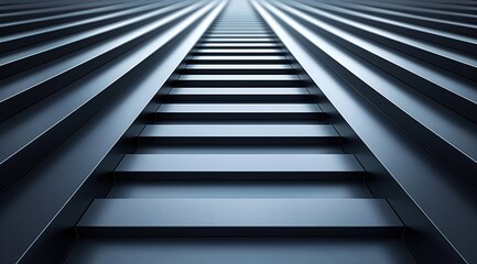 Obraz premium escalator in a building