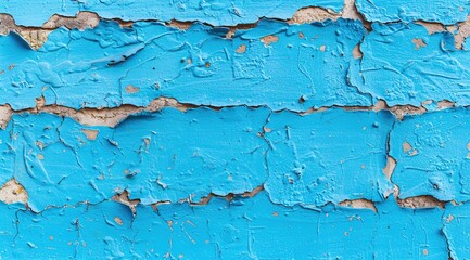 Fototapeta premium old blue painted wood