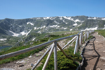 Rila Mountain near The Seven Rila Lakes, Bulgaria