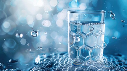 health benefits of hydrogen water infused with molecular hydrogen gas diagram infographics