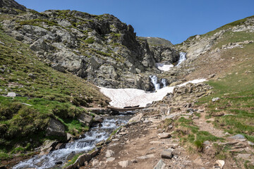 Rila Mountain near The Seven Rila Lakes, Bulgaria