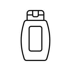 bottle of shampoo icon