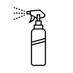 Hair spray icon