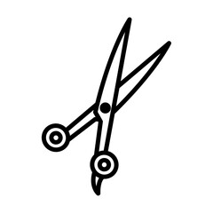scissors for barber icon