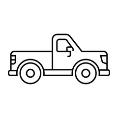 Truck pick up icon
