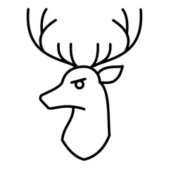 deer head icon