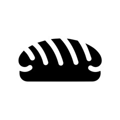 black and white bread
